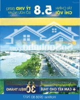 Nhà Mặt Tiền Sông, Tt Thị Trấn Bến Lức, Có Bến Du Thuyền Rộng Thoáng, Sổ Hồng Trao Tay