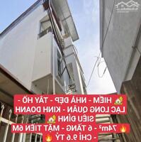 Hiếm- Tây Hồ- Lạc Long Quân- 74m sổ đỏ- Mặt tiền 6 m- 6 tầng đẹp-Kinh doanh-9.6 tỷ
