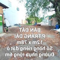BÁN RẺ ĐẤT, NHÀ KHO, NHÀ XƯỞNG TRẢNG DÀI, SỔ HỒNG RIÊNG, ĐƯỜNG THOÁNG, RỘNG