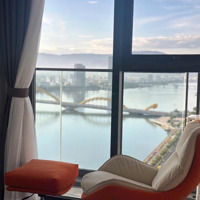 Cho Thuê Căn Hộ 1 Phòng Ngủview Cầu Rồng, Tầng Cao - Full Nội Thất
