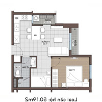 Cho Thuê Căn Hộ Conic Riverside 1Pn1W, Giá Bán 6 Triệuiệu/Tháng, Có Ban Công, Có Nt - Liên Hệ: 0979 695 276