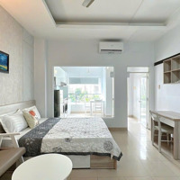 Cho Thuê Căn Hộ Dịch Vụ 1 Pn, Full Nt, Ban Công Siêu Thoáng Gần Ngay Bến Bạch Đằng - Tôn Đức Thắng