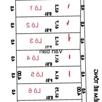 Bán Lốc 5 Lô Sổ Mới Thạnh Xuân 33.Q12 Đường Thông , Giá Tốt
