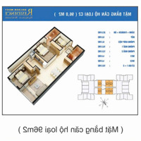 Bán Căn Hộ 3 Phòng Ngủ 3 Vệ Sinhtại Golden West, 6,1 Tỷ, 92M2, Giá Tốt Chỉ Với
