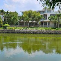 Bán biệt thự Lucasta Khang Điền, căn bờ sông, 798m2, 3 tầng, nhà thô, 85 tỷ