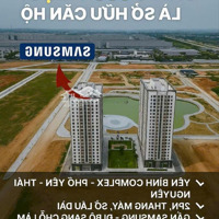 Chung Cư Thương Mại Đầu Tiên Tại Thành Phố Công Nghệ Yên Bình Hiện Đang Có 10 Suất Booking Sớm