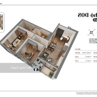Chính Thức Mở Bán Căn Hộ 2Pn/ 2 Vệ Sinh66M2 Giá Bán 4,95 Tỷ; Ký Hđmb Trực Tiếp Cđt, Ck 3%, Lãi 0%/18 Tháng