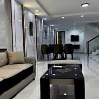 Nhà sang trọng dt khủng 5,3mx19m nội thất cao cấp phan văn hớn ngay tham lương q12