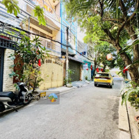 Ngay Khu Vip Cư Xá Công An Phường 12 60M2 5Tầng Btct 5 Phòng Ngủ- Hẻm Trước Nhà 6M Có Lề Xe Hơi Ngủ