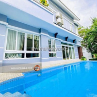 Bán Biệt Thự Khu An Phú- An Khánh, Thủ Đức, 1 Hầm + 2 Tầng, 3 Phòng Ngủ 12X20M, Hồ Bơi