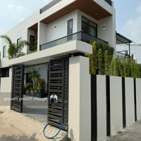 (18X8)142M2 Nhà Căn Góc 2Mặt Tiền 1 Trệt 1 Lầu Full Thổ Cư Xây Mới 100% Thiết Kế Biệt Thự Vườn 2025