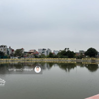Bán Gấp Lô Đất 288M2 Tại Xóm 1 Đông Dư, Đường Ô Tô Tránh, Hai Mặt Tiền Trước Sau, View Hồ.