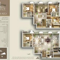 Penthouse D''le Pont D''or View Hồ Hoàng Cầu - Đông Đa, (Bàn Giao Thô) Không Gian Sống Khác Biệt