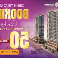 CHÍNH THỰC NHẬN ĐẶT CHỖ CĂN HỘ BIỂN SUN GRUOP, GIÁ CHƯA TỚI 3 TỶ /CĂN, KHAI THÁC CHO THUÊ CỰC HIỆU QUẢ