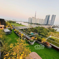 Cho Thuê Cc Sân Vườn The River Thủ Thiêm, 350M2, 4 Phòng Ngủ 3Wc
