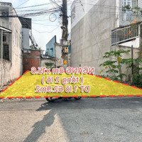 Cg- Bán Lô Đất Thổ Cư -Sổ Riêng 62.9M2 ,Hẽm 8M Đường Dương Văn Cam , P. Linh Tây , Tp. Thủ Đức