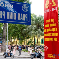 Bán Nhà Mặt Phố Phan Đình Phùng, Ba Đình.diện Tích130M2 Xmặt Tiền7,5M. Đã Có Gpxd 7 Tầng + 1 Hầm, 2 Mặt Phố