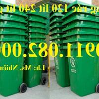 Giá rẻ thùng rác nhựa toàn quốc- chuyên cung cấp thùng rác 120l 240l 660l giá sỉ- lh 0911082000