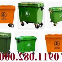 Giá rẻ thùng rác nhựa toàn quốc- chuyên cung cấp thùng rác 120l 240l 660l giá sỉ- lh 0911082000