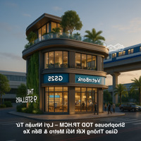 Shophouse 2 Mặt Tiền View Hồ Dòng Tiền Bền Vững Giữa Lòng Tod Tp.hcm