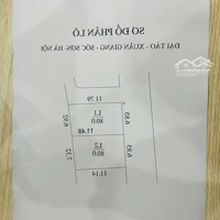 80 M Đại Tảo Xuân Giang Full Thổ Cư Mt6.85 Nở Hậu Đường Rộng 4.5M Cách Đường 131 Chỉ 150M