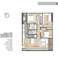 Chính Chủ Bán Căn 3 Phòng Ngủ 2 Vệ Sinh 114M2, Giá Bán 9,2 Tỷ , Nội Thất Cao Cấp, Trục 08 View Cầu Vượt Láng Hạ