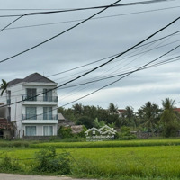 Bán Đất View Lúa Tại Thanh Tây, Cẩm Châu, Hội An, Quảng Nam, 110M2, Hàng Hiếm Chỉ Với