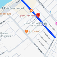 Đất Mặt Tiền Đường Phan Văn Trường Trục Thông Biển Gần Bãi Tắm Xuân Thiều- Hoà Minh