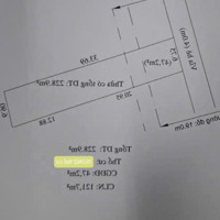 Đất mặt tiền huỳnh căn luỹ phú mỹ bình dương 230m