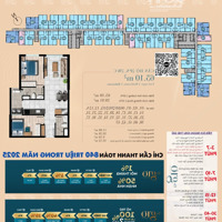 Chỉ Từ 2.8 Tỷ, Sở Hữu Ngay Căn Hộ 2 Phòng Ngủ 2 Vệ Sinhtại The Gió Riverside!