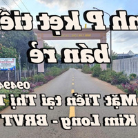 Bán Đất Vườn 4701M2(32,3X160M) Có Thổ Cư. Mặt Tiền Đường Nhựa Kp.quãng Long,Thị Trấn Kim Long, Brvt