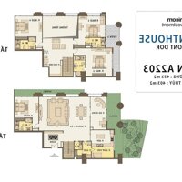  Duy nhất 4 căn Penthouse, Duplex tòa D''.Le Pont Dor 36 Hoàng Cầu Q.Đống Đa.