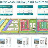 Xuất Ngoại Giao Duy Nhất Shopvilla 7X24 , Sun Casa Central . 30% Nhận Nhà , Tiến Độ Tt Dài 2 Năm.