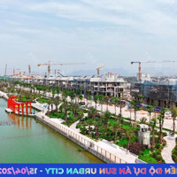 Biệt Thự Sun Urban City 418M² Sàn, 4 Phòng Ngủ 5 Vệ Sinh Tầng Hầm Rộng Rãi - Chốn An Cư Hoàn Hảo Cư Dân Hà Nam