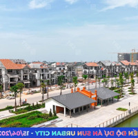 Đẹp Như Resort Biệt Thự Sun Urban City Khiến Người Hà Nội Cũng Phải Xuống Tiền