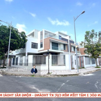 Biệt Thự Song Lập Góc 2 Mặt Tiền Đảo Phú Gia - Kđt Phú Cường. Lộ 20M, 16X24M, 3 Tầng, Đông Nam, Shc