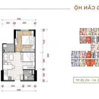 Bán Cc 1 Phòng Ngủ 1 Vệ Sinhtại Khải Hoàn Prime, 2,6 Tỷ, 46,5M2, Nhà Bè, Hcm Hàng Hot