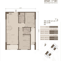 Ngoại Giao Gửi Bán Căn 2 Phòng Ngủ72M2 Tầng Cao Giá 66 Triệu/M2. Ký Hđ Trực Tiếp Cđt