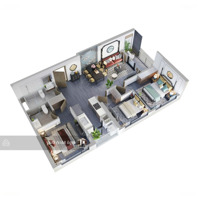 Siêu Hiếm Quỹ Căn 3 Ngủ The Canopy (Dt 80,5 - 93,2 M2), Giá Từ 74 Tr/M2, Tháng 7/2025 Nhận Nhà