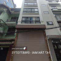 Bán Nhà Ngõ 147 Tân Mai, Hoàng Mai, 52M. 5T, Ô Tô Vào Nhà, Ngõ Thông, 20M Ra Phố. Giá Bán 13 Tỷ Hơn.