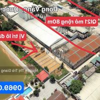 [Hàng Hiếm] Chính Chủ Cần Tiền Bán Mảnh Đất 60M2 Mặt Đường Ql21 Tại Phú Cát Quốc Oai Hà Nội