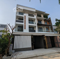 Cho Thuê Villa Góc 2 Mặt Tiền P. Thạnh Mỹ Lợi, Tp Thủ Đức.diện Tích17.5X21M Hầm 4T Thang Máy Giá 90 Triệu/Th
