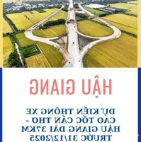 Dic Hậu Giang Siêu Phẩm Đầu Tư Có Lợi Nhuận Năm 2025 Giá Đất Chỉ Từ 980 Triệu.