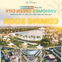 Thông Tin Vinhomes Green City - Chủ Đầu Tư Chưa Nhận Booking