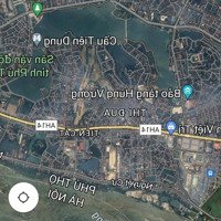 Chính Chủ 185M Đất Tại Tân Dân Việt Trì 2 Mặt Đường, Đường Thông 2 Ô Tô Tránh Nhau