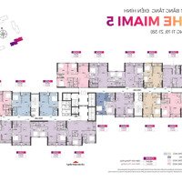 Giá Tốt Nhất 3 Phòng Ngủ 2 Vệ Sinh 82M2, 5,32 Tỷ Tại The Miami Kđt Vinhomes Smart City Liên Hệ: 0974690550