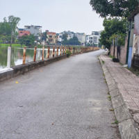 Cần Bán Lô Đất Đẹp Khu Đấu Giá Cự Khối View Hồ-Kinh Doanh Diện Tích: 100M*Mặt Tiền 5,5M