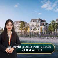 Quỹ Ngoại Giao Liền Kề, Shophouse Hoang Huy Green River - Trung Tâm Mới Thủy Nguyên Chỉ Từ 7Tỷ
