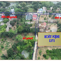 Bán 1712M2, Thổ Cư 400M2 Thuộc Thủ Phủ Đất Nghỉ Dưỡng Lương Sơn, Giá Cực Tốt