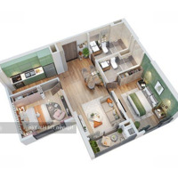 Bán Nhanh Căn Chung Cư Canopy 2 Ngủ 66,7M Tầng Trung, 4.9 Tỷ Bao Phí